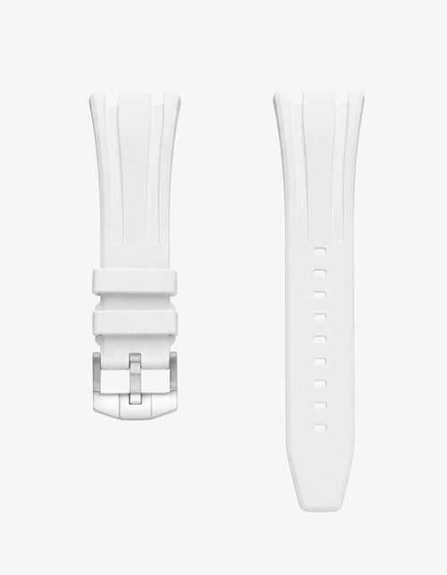 Rubber Strap & Case For AP x Swatch Royal Pop Huit Blanc